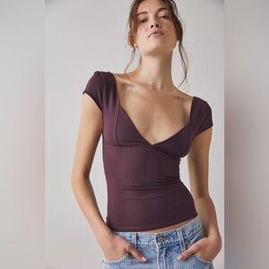 NWT free people duo corset cami